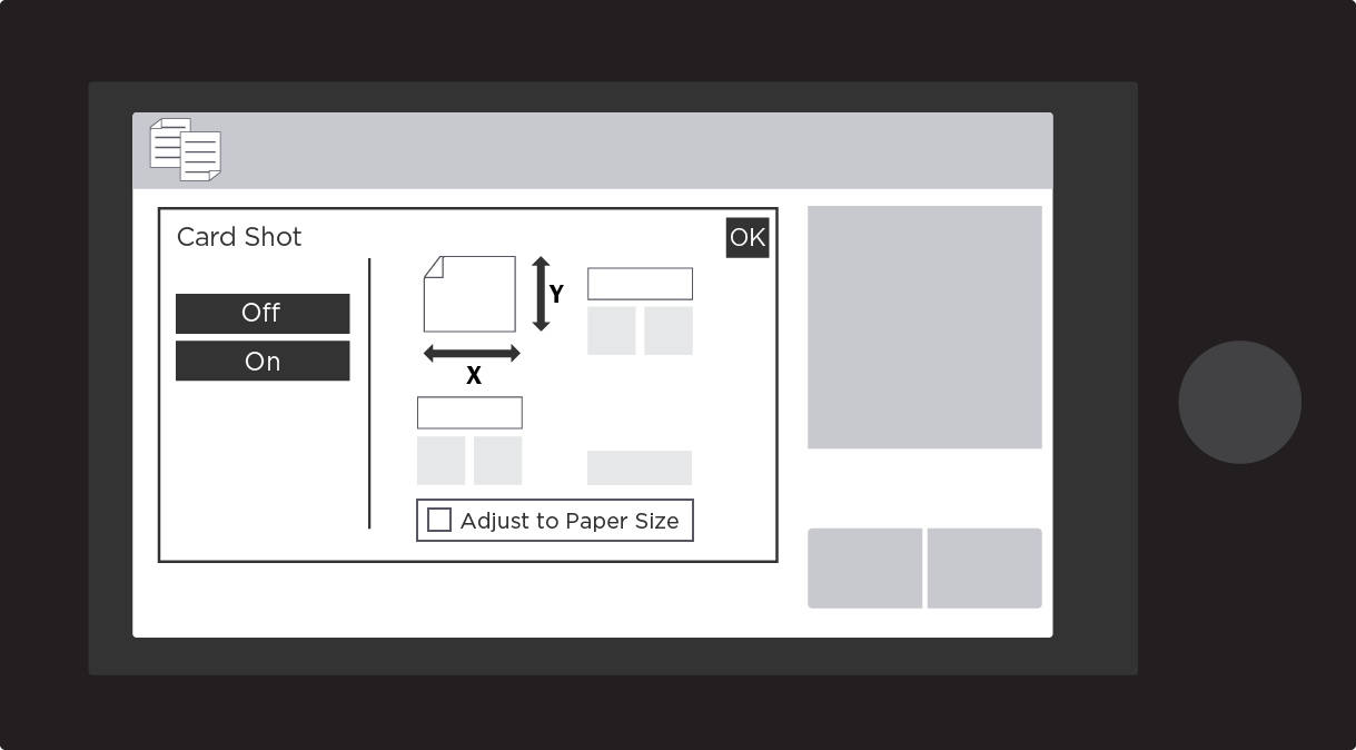 How to Do a Card Shot Copy on Your Sharp Copier